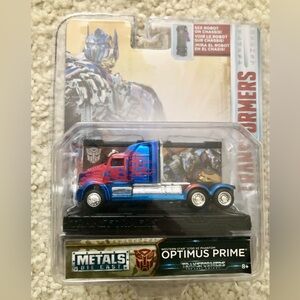 Jada Metals Transformers Optimus Prime Phantom Semi Rig Truck 1/64